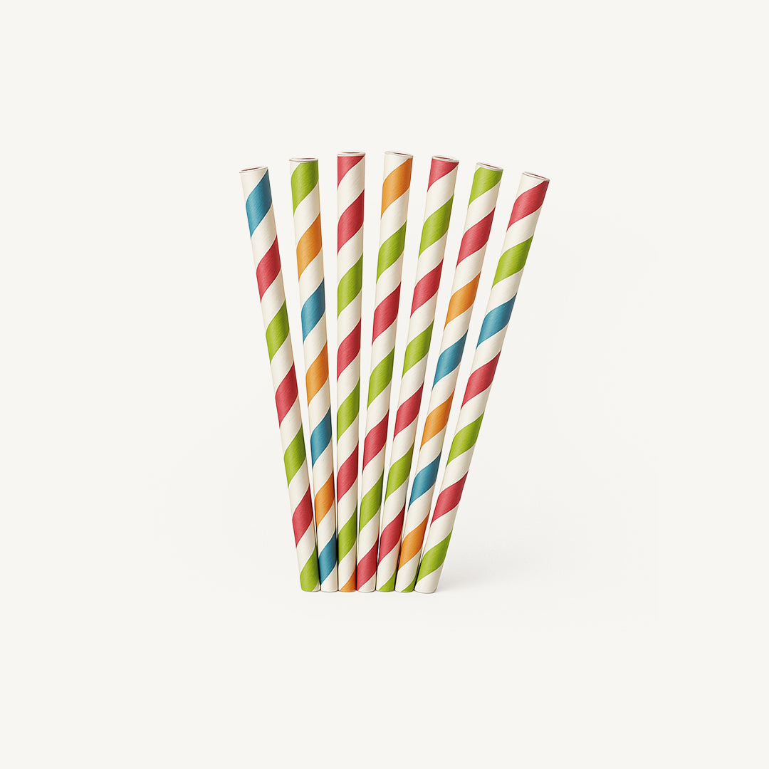 Paper Straw Mix Colour
