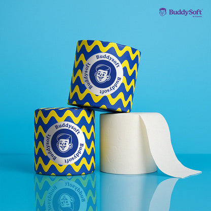 BuddySoft Ultra soft and durable toilet paper for daily use